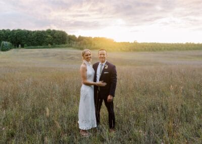 Golden hour in the fields